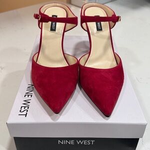 Nine West Women’s Daniela Buckle Strap Stiletto Pumps